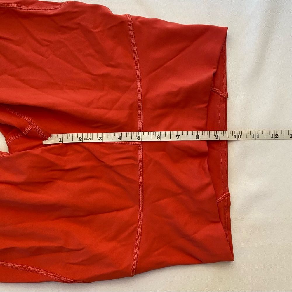 Lululemon Poppy Coral Train Times High-Rise 25" Yoga Inspired Tight Size 6 - Picture 15 of 16